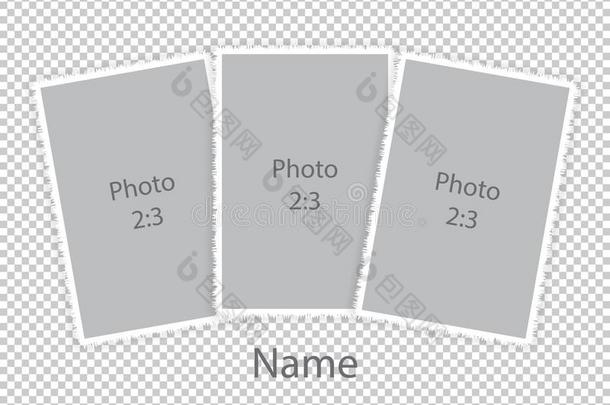 样板现代的相框软的白色的框架