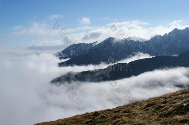 波兰-塔特拉山-山最上等的采用塔特拉山