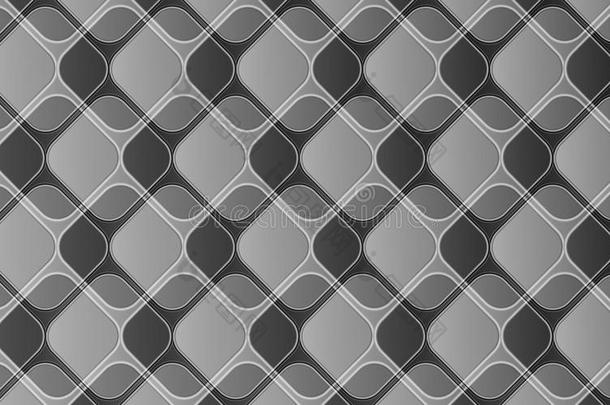 优美的灰色的抽象的背景关于菱形和平方和3