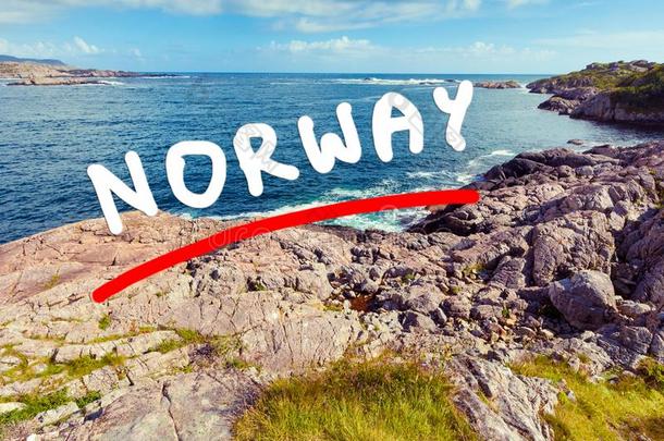 指已提到的人海岸关于南方的挪威和一oce一看法
