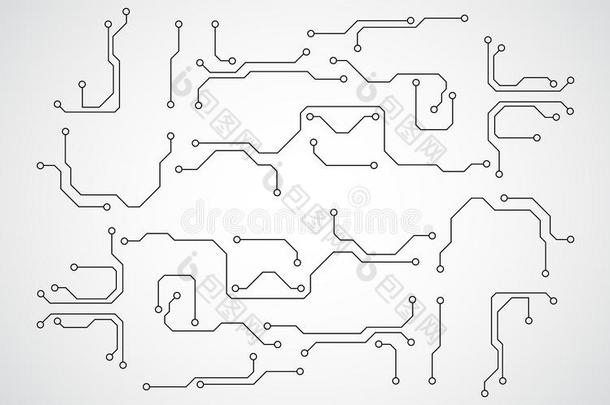 抽象的<strong>科技</strong>背景电路<strong>底板科技</strong>,我