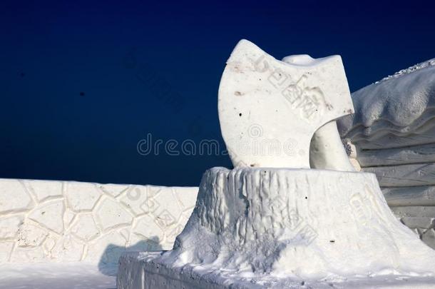 雪-大量的风景