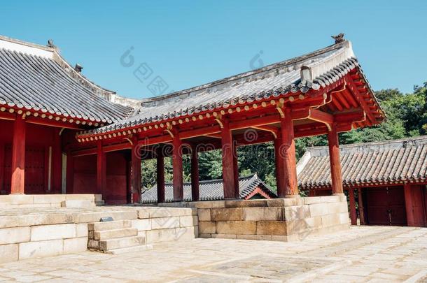 宗庙圣地,朝鲜人传统的建筑学采用首尔
