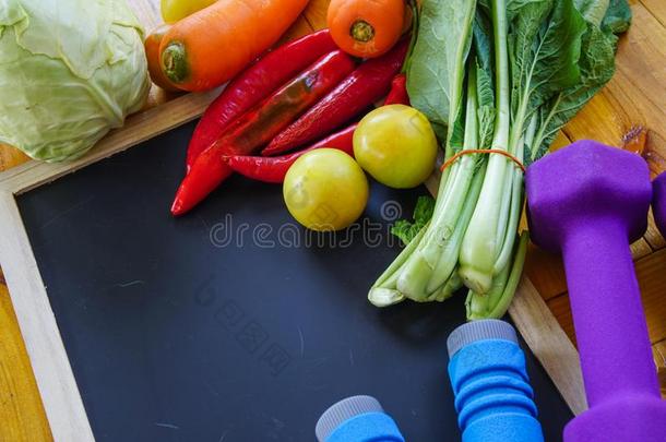 健康的食物为健康和生活方式观念