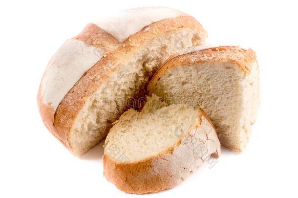 白色的面包向哀鸣背景