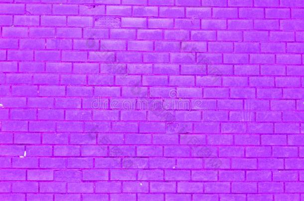 过激的紫罗兰砖<strong>墙背景照片</strong>