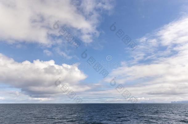 天和海在安德内斯采用罗弗敦群岛采用挪威