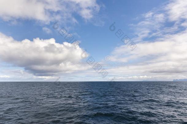 天和海在安德内斯采用罗弗敦群岛采用挪威