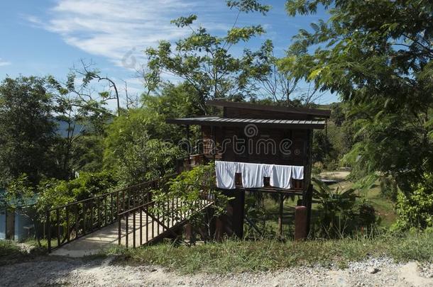 房屋房间在在当地居民家居住的时期户外的