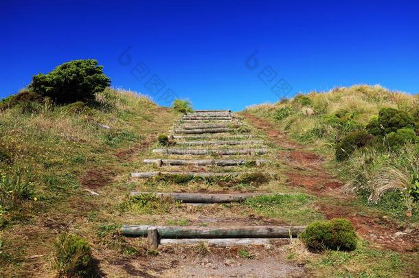 阿尔卑斯山的风景向升华产物岛,粗纺厚呢