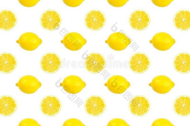 新鲜的黄色的<strong>柠檬摄影</strong>的模式