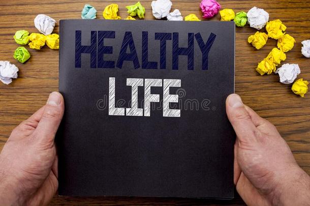 单词,文字健康的生活.商业观念为好的健康状况folio编页码