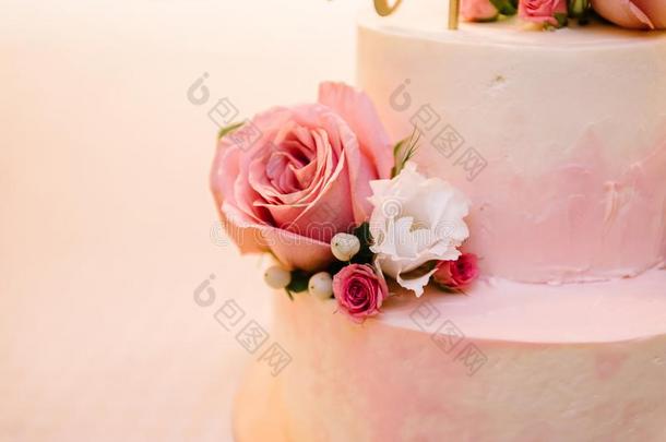 婚礼蛋糕,蛋糕为一婚礼