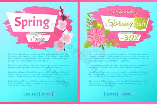 <strong>春季</strong>卖<strong>广告</strong>标签树枝关于樱花