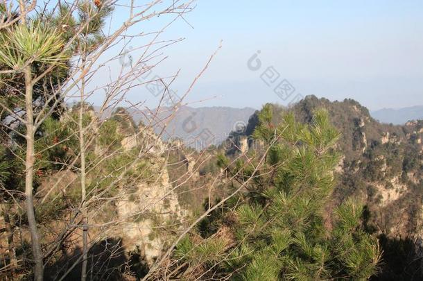 张家界国家<strong>的</strong>公园,中国.化身山