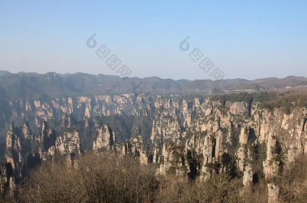 张家界国家的公园,中国.化身山