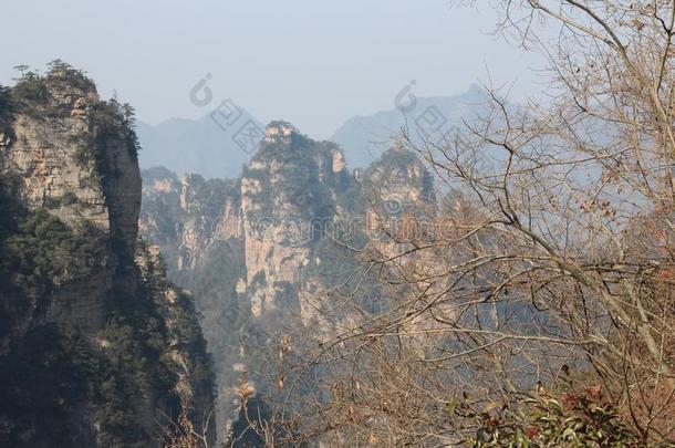 张家界国家的公园,中国.化身山