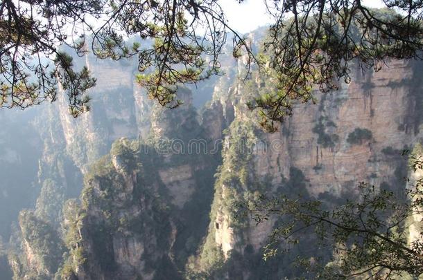 张家界国家的公园,中国.化身山