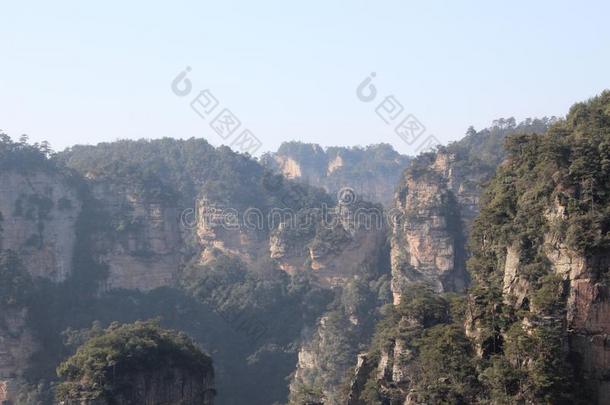 张家界国家的公园,中国.化身山