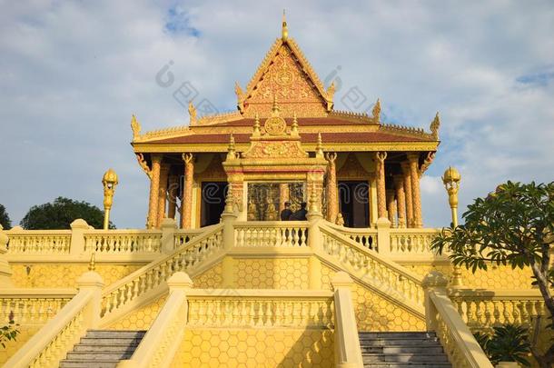 外部看法关于高棉人庙建筑物采用AustralianScientificIndustryAssociation澳大利亚科学工业协会