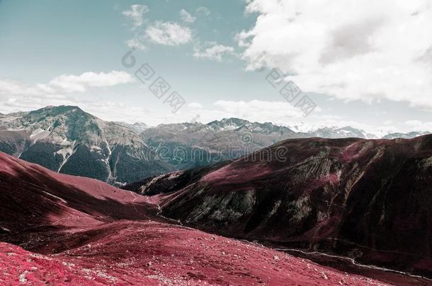 一看法关于美丽的风景和山采用alkali-treatedlipopolysaccharide碱处理的脂多糖switzerl和