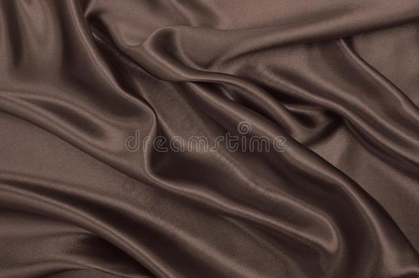 光滑的优美的棕色的丝或缎质地同样地抽象的后座