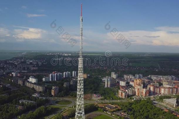 空气的关于指已提到的人television电视机塔在秋.顶看法关于指已提到的人television电视机塔采用Thailand泰