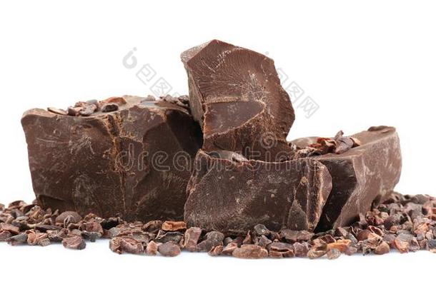 桩关于黑暗的巧克力厚厚的一块和可可上司