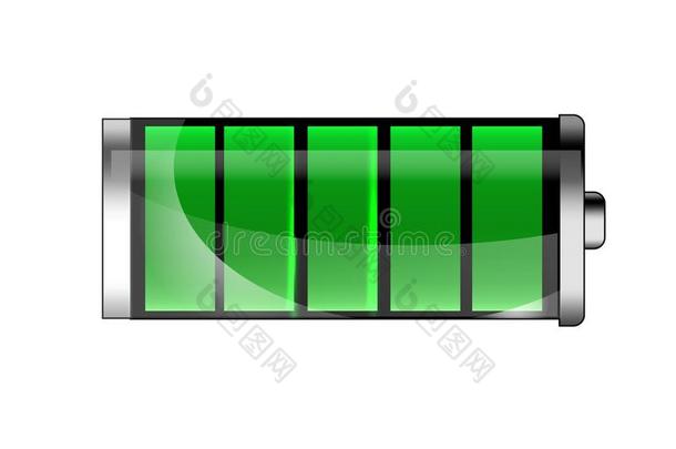 充满感情的<strong>电池</strong>.满的装载<strong>电池</strong>.<strong>电池</strong>装料地位采用