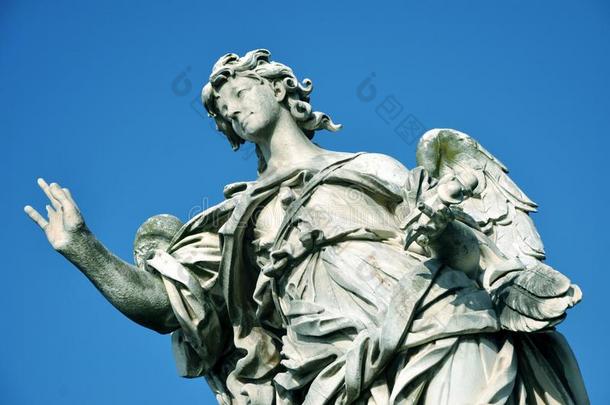 大理石雕像关于天使,意大利
