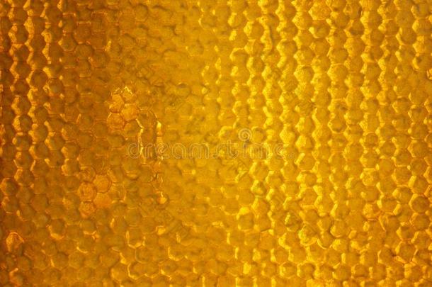 明亮的金色的背景关于蜜蜂蜂窝满的和甜的scientificandtechnicalinformation科技情报