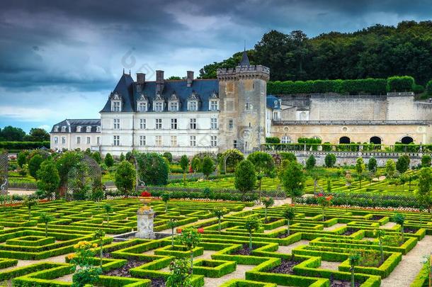 极好的极好的城堡关于恶棍,卢瓦尔河山谷,法国,好的