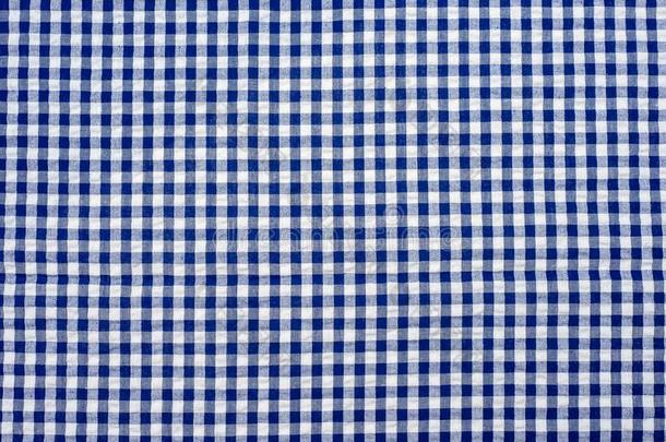 蓝色典型的多变的桌布质地,布采用一蓝色盒.