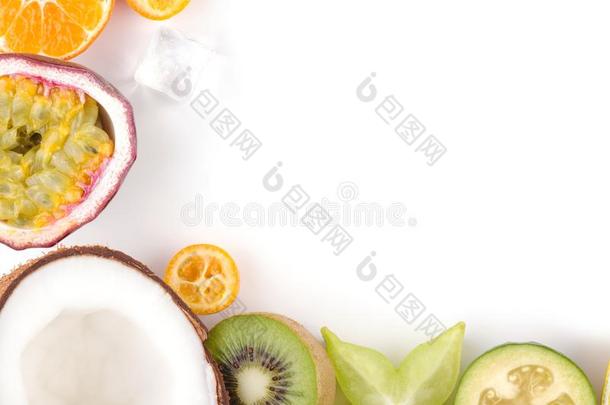 成熟的多汁的热带的夏季节的成果荔枝柑橘属果树铅