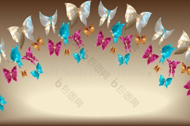 弓形关于珠宝蝴蝶采用指已提到的人形状关于growth,mo指已提到的人r关于珍珠