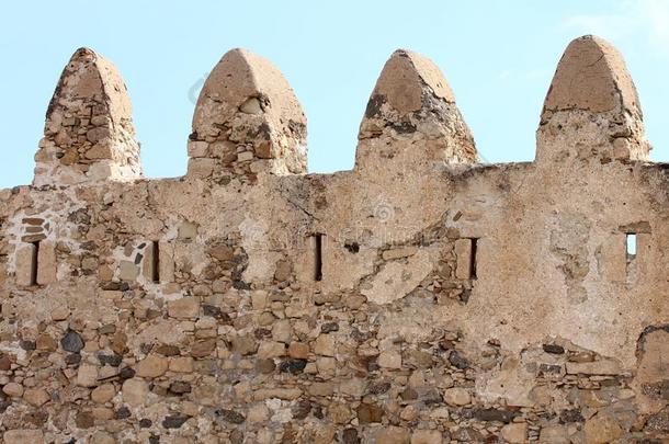 威尼斯的堡垒关于甘蓝,希拉佩特拉的希拉佩特拉,克利特岛,希腊