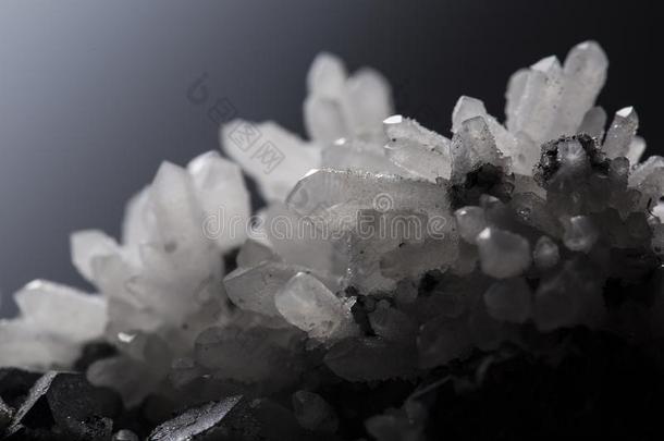 结晶石英矿物石头,结晶石英矿物石头