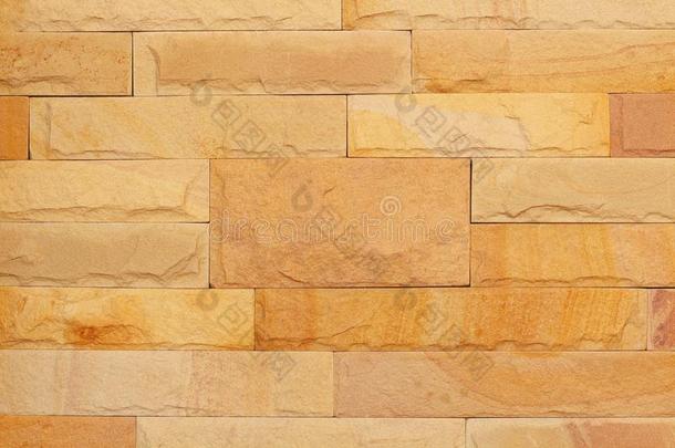 背景关于现代的石头砖墙质地,抽象的沙walnut胡桃