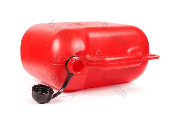 红色的塑料制品汽油<strong>小</strong>罐