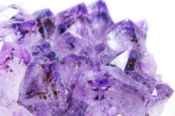 <strong>紫</strong>蓝色宝石宝石结晶石英矿物地质的背景