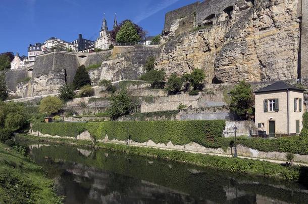 城市墙采用<strong>卢森堡</strong>公国城市-宏大的公爵的领地关于<strong>卢森堡</strong>公国