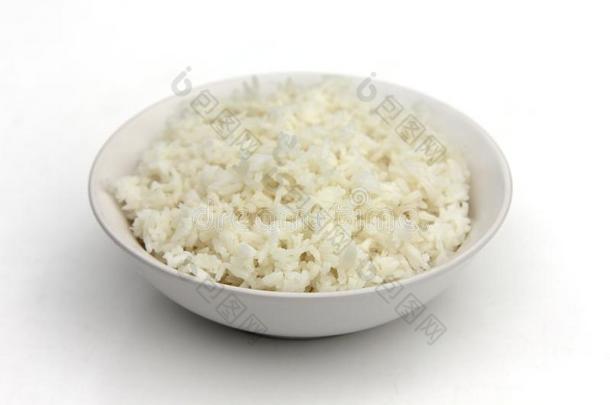 蒸熟的稻