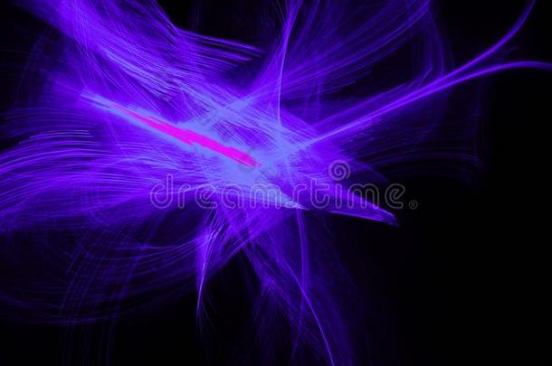 紫色的蓝色粉红色的抽象的台词曲线微粒背景