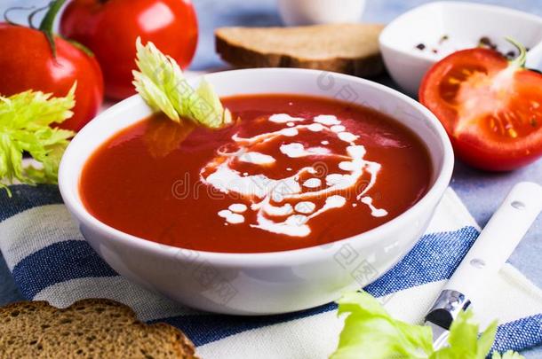 传统的番茄汤