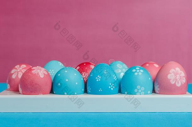 复活节背景关于卵