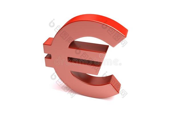 红色的欧元偶像3英语字母表中的第四个字母Ren英语字母表中的第四个字母er向白色的