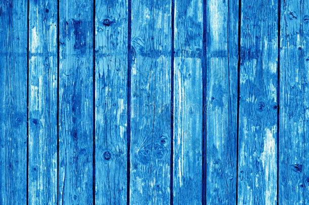木制的栅栏模式采用海军蓝色声调.
