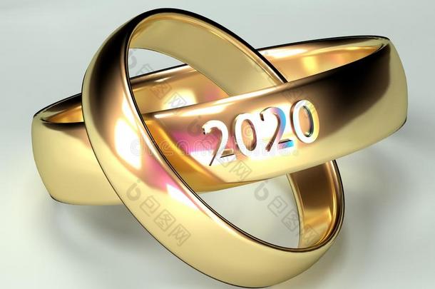 婚礼戒指典礼2020