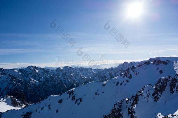 天山山,雪山