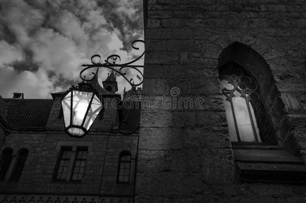 指已提到的人灯笼采用老的马林堡城堡,德国